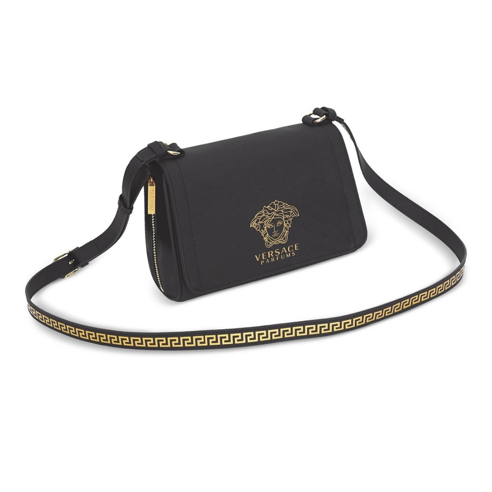 NWT - Versace “Medusa Black Logo” Crossbody/Shoulder Bag ✨